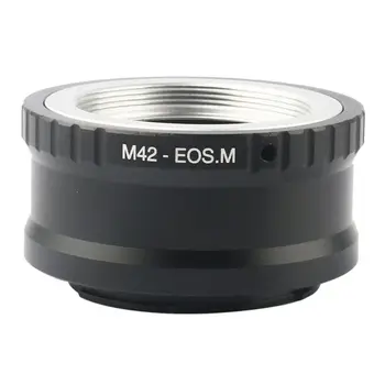Reguliuojamas Metalo M42 Objektyvo į Canon EOS M M2 M3 EF-M Veidrodžio Kameros stovas Adapterio Žiedas