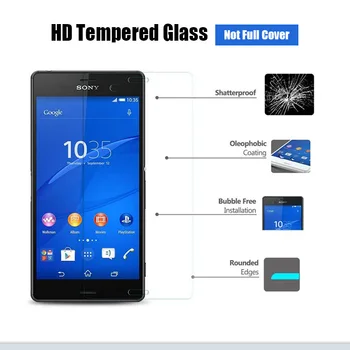 2/1 VNT Grūdinto Stiklo Sony Xperia 10 Plius 10 II 5 1 II Aišku, Sunku HD Screen Protector, Sony L4 L3 L2 L1 L Apsauginės Plėvelės