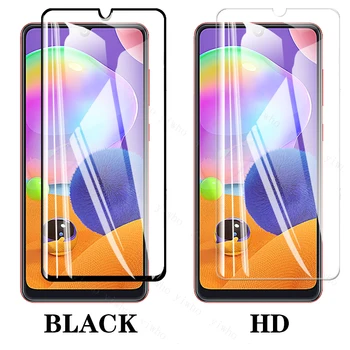 Apsauginis Stiklas ant Samsung A31 Ekrano Apsaugų, Grūdinto Stiklo Galaxy SM-A315F/DS A31 Fotoaparato Objektyvas HD skaidri Plėvelė