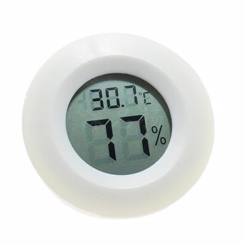 Mini Skaitmeninis LCD Termometras su Drėgmėmačiu Indikatorius Šaldiklyje Testeris Temperatūros Jutiklis Drėgmės Matuokliu Detektorius Stebėti, Patalpų Pet Automobilį