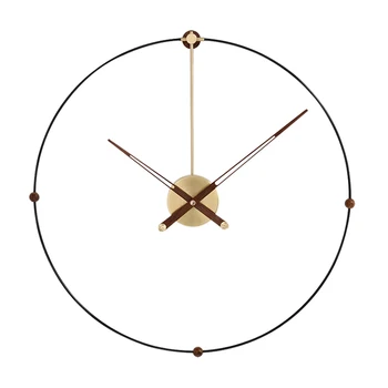 Kambarį laikrodis sieninis laikrodis asmenybės kūrybinių mados Šiaurės šalių namų modernus minimalistinio laikrodis šviesos minimalistinė prabanga