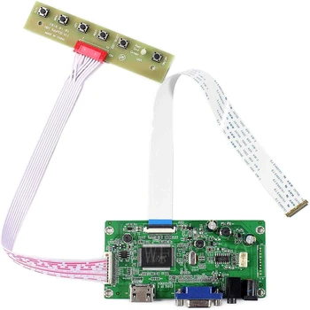 Naujas EDP Kontrolės Valdyba Stebėti Rinkinys N156HGE-EA1 N156HGE-EA2 HDMI+VGA LCD LED ekrano Valdiklio plokštės Tvarkyklės