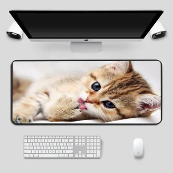XGZ So Cute Kačių Žaidimų Kilimėlis Žaidėjus Pelės Kilimėlis High-end Trinkelėmis Žaidimų Kompiuterį Asmeninį Padmouse HD Spausdinimo Nešiojamas Žaisti Mat