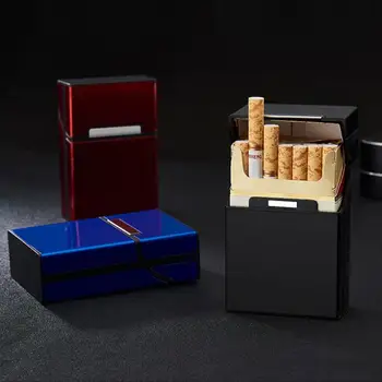 Šviesos Aliuminio Cigarų, Cigarečių Atveju Tabako Savininko Kišenėje Lauke Talpykla Cigarečių Priedai Sandėlyje Dropshipping