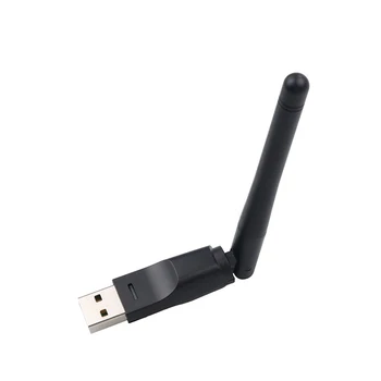 USB 2.0 MT7601 WiFi Belaidžio Tinklo Kortelė 150M 802.11 b/g/n LAN Adapteris su sukiojamomis Antena Nešiojamas KOMPIUTERIS Mini Wi-fi Dongle