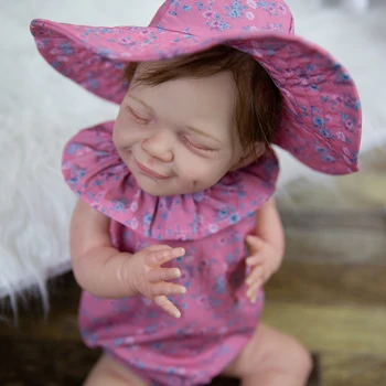 Balandžio 20 Colių Reborn Baby Lėlės Minkšto Silikono Kūno Cute Girl Žaislų Kūdikių Lėlės Rudens Naujų Vaikų Dienos Pateikti