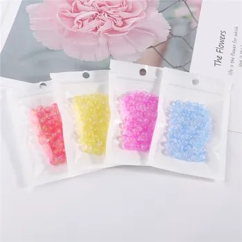 Spalvotų Apvalių Perlų Karoliukai Size8-12mm Gėlių Drabužis, Perlų, Su skyle, 