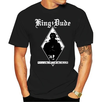 Mados Kietas Vyrų Marškinėliai Moterims Juokinga Marškinėlius Karalius Dude (Maskuoja LTLOTW) Individualų Atspausdintas T-Shirt