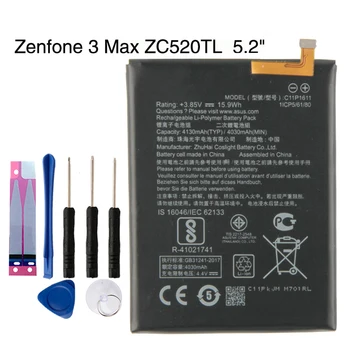 Originalus C11P1611 Baterija ASUS Zenfone 3 Max ZC520TL 4030mAh