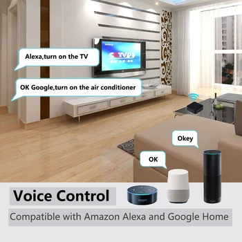 Naujas Tuya Wifi spindulių nuotolinio valdymo Tuya smart spindulių nuotolinio valdymo TV DVD AUD AC naudojamas su Amz Alexa 