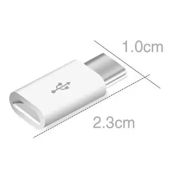 5VNT Mobiliojo Telefono Adapteris Micro USB Į USB C Adapterio Microusb Jungties Adapteris USB Type C 