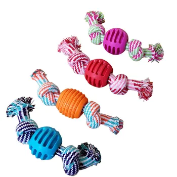Mažylis Šuns Žaislai Naminių Reikmenys Pintas Kaulų Virvę Cotton Candy Formos Kramtyti Mazgas Saldainiai Formos Dantų Valymo Įrankiai Medvilnę Lynai