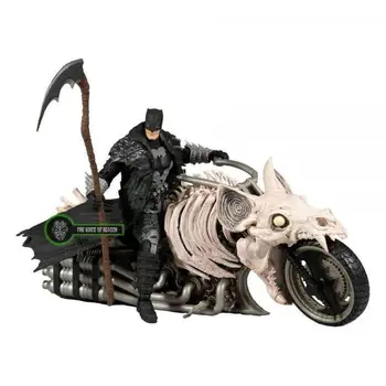 DC Dark Knight Metalo Devils Ride Bruce Wayne Betmenas Veiksmų Kolekcija Transporto Kareivis Modelis Pav.