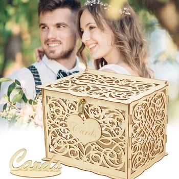 Vestuvių Kortelės Box 