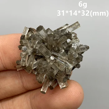 Labai reti! natūralus Šešių pusėje stulpelyje forma, Skaidrus Kalcitas mineralinių pavyzdys akmenys ir kristalai gydymo kvarco kristalai