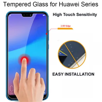 4Pcs Grūdinto Stiklo, Skirtos Huawei 30 Lite P20 Pro P Smart 2019 Screen Protector Apsauginė Stiklo Huawei Mate 10 20 Lite