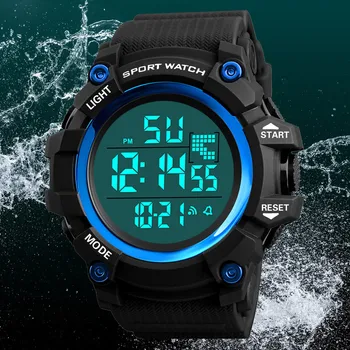 Prabangių Vyrų Analoginis Skaitmeninis Lauko Žiūrėti Karinės Sporto LED Vandeniui Žiūrėti Aukštos Kokybės Prekės Atsitiktinis Laikrodis studentų Laikrodis