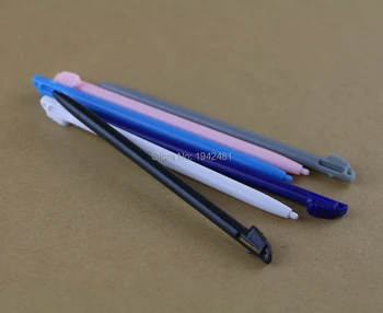 10vnt Spalvingas Plastiko Touch Screen Stylus Pen For 3DS XL LL 3dsxl 3dsll