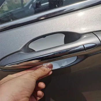 5vnt Automobilių durų rankena lipdukai raštas filmas BMW F10 F30 E60 Ford Focus 2 3 Fiesta