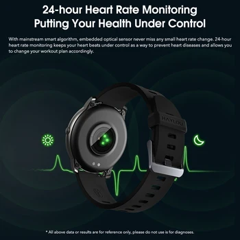 Pasaulinė Versija Haylou LS05 Saulės Smart Žiūrėti Sporto Fitneso Miego Širdies ritmo Monitorius 