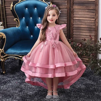Kūdikių merginos kalėdų drabužius Nauja paauglių Duobute princesė suknelė mergina elegantiškas birthday party dress mergina dress 3 4 6 8 9 12 y
