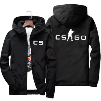 2021 m. pavasario ir vasaros naujų CS GO striukė vyrų street švarkelis hoodie užtrauktukas plona striukė vyriška laisvalaikio striukė 7XL