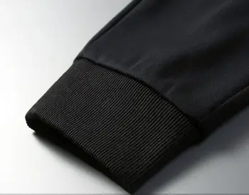 Strazdų europos dizaino Kaukolė medvilnės kelnės Vyrams Mados Streetwear ilgai ziajać Slim karšto pardavimo kelnės