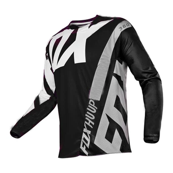 2021 m. off-road motociklo jojimo jersey MTB kalnų dviračių džersis huup fox MTB T-shirt kalnų dviračių lenktynių greitai-džiovinimo jersey