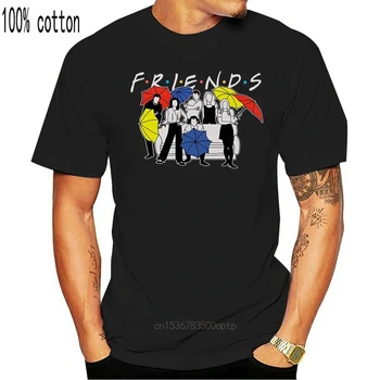 Draugai T-Shirt Skėtis Draugų Marškinius, Rachel Joey Tee Draugų Tv Šou Logo Tee Sportiniai Marškinėliai