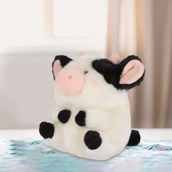 1pc Pliušinis Karvė Lėlės Įdaryti Gyvūnų Statulėlės Kūrybos Animacinių filmų Lėlės