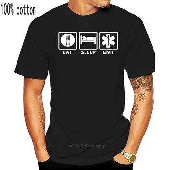 2019 Nauja Vyrų Drabužiai Marškinėliai T-shirt greitosios Medicinos Pagalbos Technikas , Paramedic Streetwear Tees