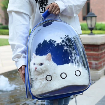 Naminių Gyvūnų Transportavimo Krepšys Vykdyti Katės .Katė Maišeliai Kvėpuojantis Pet Vežėjų Mažų Šunų Kačių Kuprinė Kelionės Kosmoso Kapsulė Narve