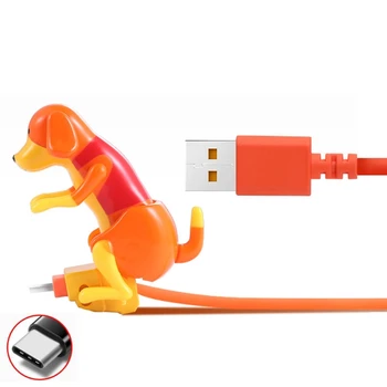 1.2 M, tipas-c USB Telefono Kabelį Mini Humping Vietoje Šuns Žaislas Išmaniojo telefono Kabelis Duomenų Įkrovimo Line Universalus Telefono Kabeliai