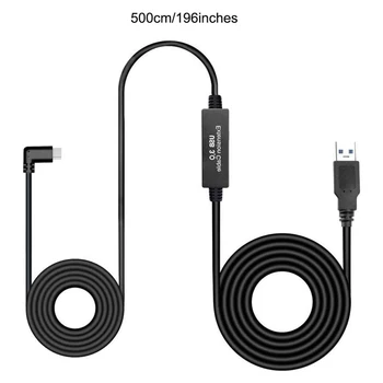 5M USB-C Kabelio Oculus Quest 2 Link Cable USB3.2 Suderinamumo stačiu Kampu Tipas-c 3.2Gen1 Spartos Duomenų Perdavimo spartusis įkrovimas