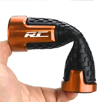 Motorcycle 22mm Handlebar Grip CNC Aluminum Rubber Gel Hand Grips for KTM RC 200 390 250 2013 2016 2017 2018 2019 2020