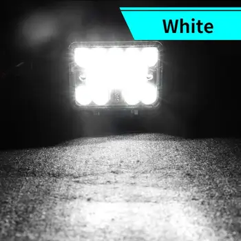 3/4Inch 12V 54W/78W Wrok Šviesos LED Juosta LED Lightbar 18SMD Sunkvežimio, Traktoriaus VISUREIGIS Auto Automobilis Led Žibintai Apšvietimo Vietoje veikia Baras