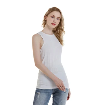 2019 m. Pavasario Vasaros Top Moterų Sexy Rankovių Kabinti ant Kaklo Stebėjimo Mažas Strap Vest Moterų Temperamentas T-shirt