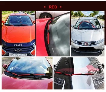 HESITE Spalvinga Hybrid Red Valytuvai BMW 5 Serijos F07 F10 F11 F90 G30 G31 520D 525D D530D 550D M Sportas 2011 2018 m. 2020 m. 2021 m.