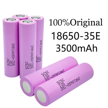 1-20PCS 35E originalus maitinimo 18650 ličio baterija 3500mAh), 3,7 v 25A didelės galios INR18650 už elektriniai įrankiai