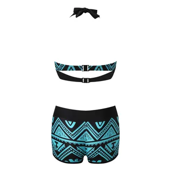 Moterų Sexy Soild Spausdinti Nėrinių Aukštos Sumažinti Kojų, Bikini Nustatyti Dviejų dalių maudymosi kostiumėlį, 2021 Paplūdimio Maudymosi Kostiumai S-6xl Bikini maudymosi kostiumėlį Stumti