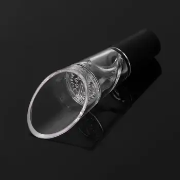 1pc Silikono Raudonas Vynas Decanter Aeratorius Nešiojamų užpilkite Vandens Kamščiu Priedai Gazavimo Įrankiai Butelis Mediniai Baro Virtuvė S6D3