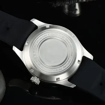 39mm Viršuje Vyrų Mechaninis laikrodis juodas ciferblatas 200m Vandeniui Japonija NH35 Judėjimo Šviesos Safyro stiklas Automatinis Laikrodis