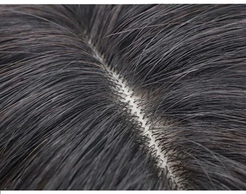 Moterų Fizinis Tiesūs Plaukai, Be Sprogimo Pakraštyje Viršų Uždarymo Plaukų Segtukai Sintetinių Plaukų Įrašą Toupee Hairpieces Plaukų Aksesuarai