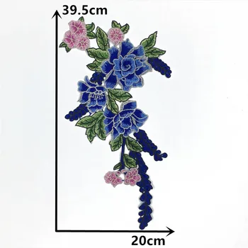 Aukštos Kokybės 3D Gėlių Nėrinių Apykaklę Siuvinėjimo 