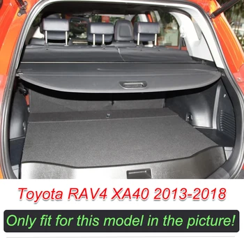Custom Oda Automobilių Kamieno Kilimėliai Toyota RAV4 XA40 2013-2018 m. Galinis bagažo skyriaus Grindų Kilimėlis Dėklas Kilimų Linijinių Krovinių Priedai