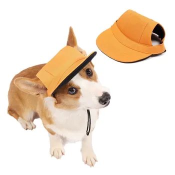 Vasaros Šunelis Skrybėlę Bžūp Lauko Šuo Beisbolo Kepuraitę Drobės Mažų Šunų Saulės Priedai Pėsčiųjų Pet Products