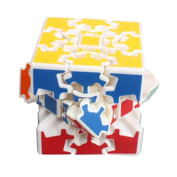 60mm 3x3 Magija Derinys, 3D Puzzle Pavarų Kubo Greitis Stickerless Twisty Dėlionės, Žaislų, Studentų Mokymo cool