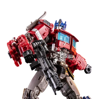 TOMY Transformacijos Žaislai Robotas Automobilis Super Herojus Optimus Prime Veiksmų Skaičiai Modelio Plastikiniai Žaislai Vaikams berniukas gimtadienio Dovanos