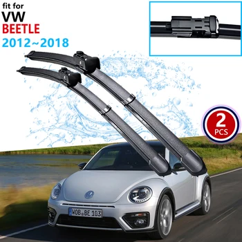Automobilio Valytuvo Volkswagen VW Beetle Naujas Vabalas 2012~2018 Priekinio lango Valytuvai 2013 Automobilių Reikmenys