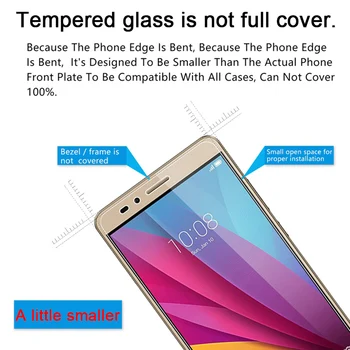 Grūdintas Stiklas už Garbę 8X 6X 7X 5X 4X 3X Max Telefono Kino Screen Protector Apsauginės Plėvelės Huawei Honor 6C Pro 4C 5C Stiklo